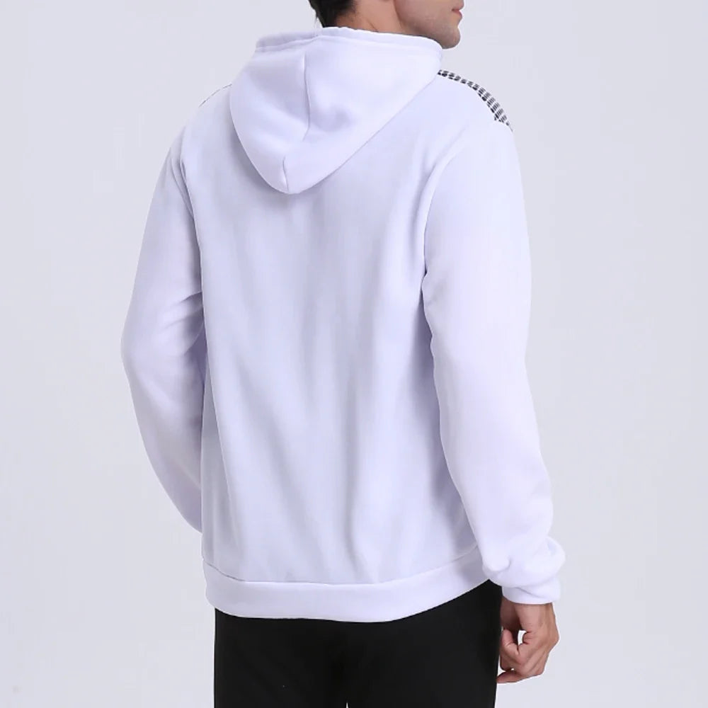 Polka Dot Pocket Zip Hoodie