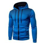 Polka Dot Pocket Zip Hoodie