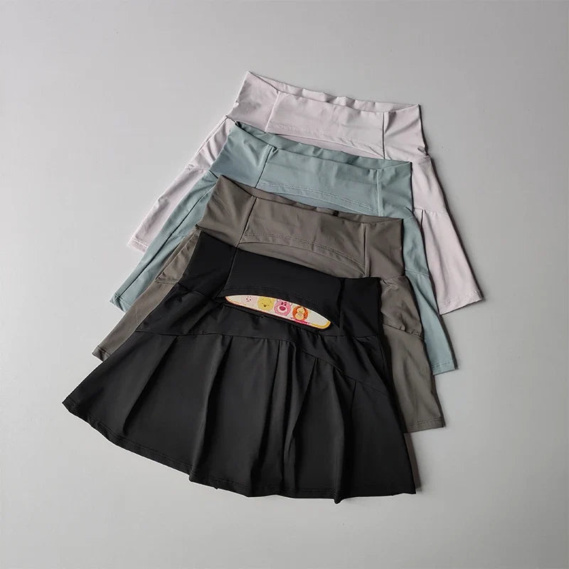 High Waisted Sports Skirt