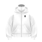 Balaclava Half-Zip Fleece Hoodie