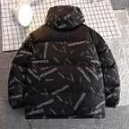 Men Winter Parka – Thick Warm Cotton-Padded Hooded Coat