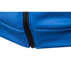 Polka Dot Pocket Zip Hoodie