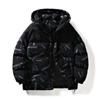 Men Winter Parka – Thick Warm Cotton-Padded Hooded Coat