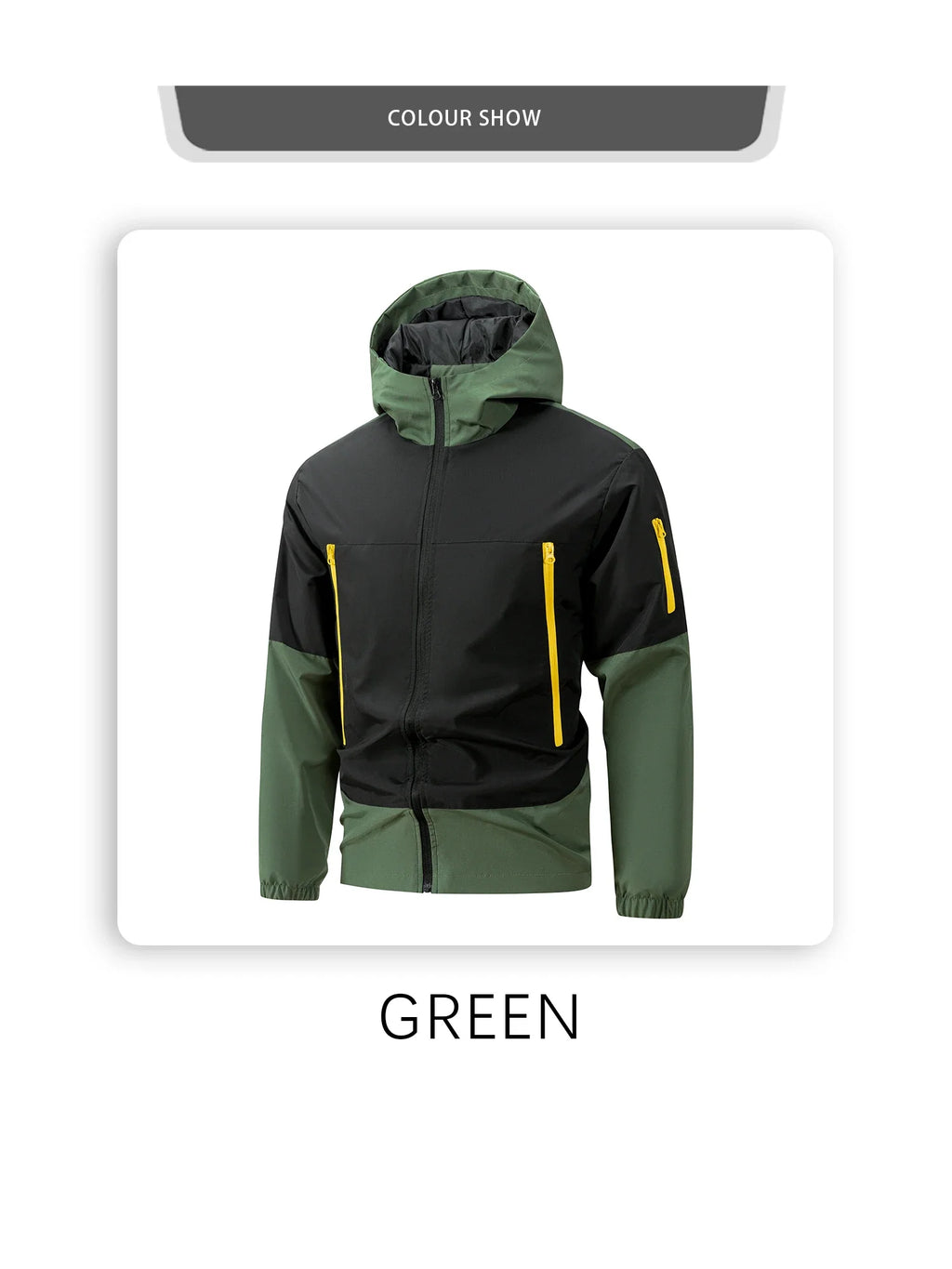 Windproof Hooded Outdoor Jacket