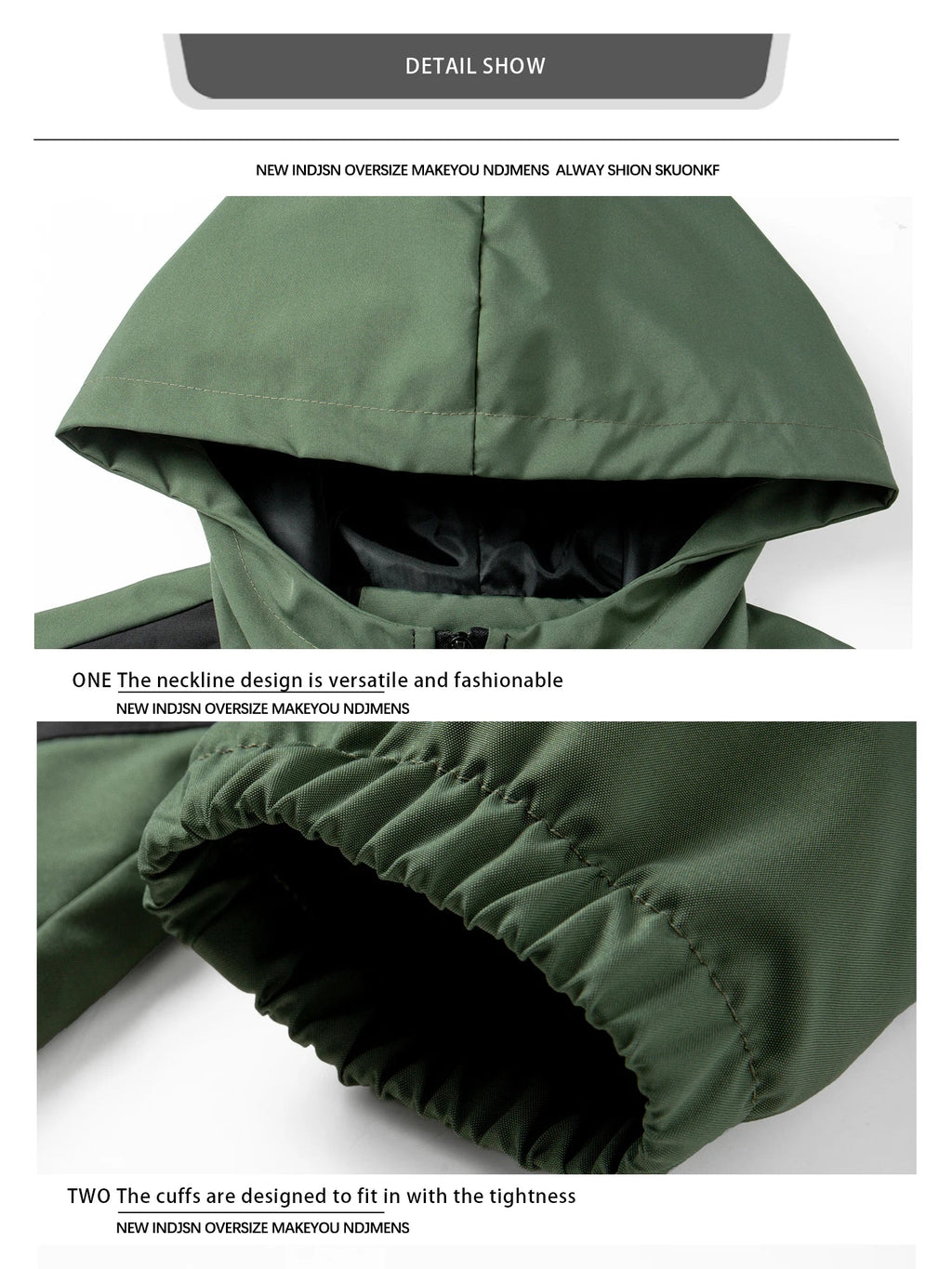 Windproof Hooded Outdoor Jacket