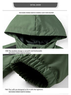 Windproof Hooded Outdoor Jacket