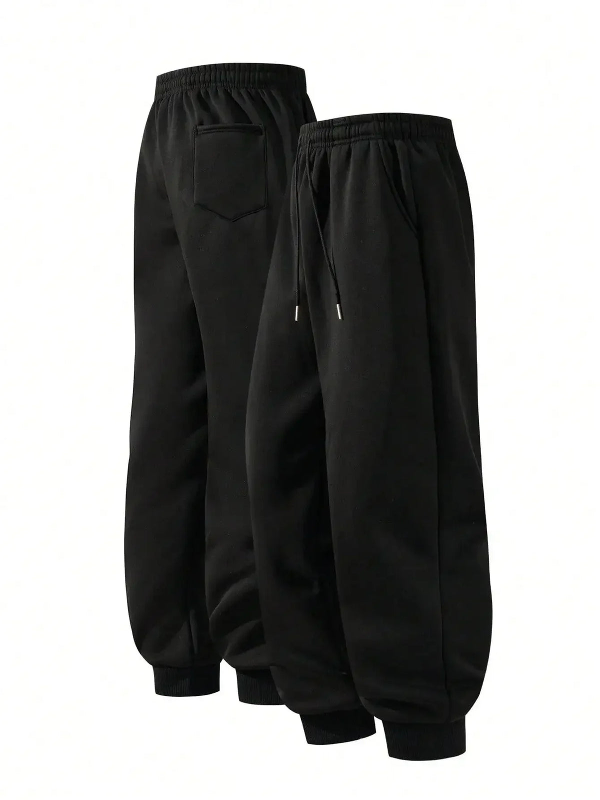 Goku Print New Streetwear 2025 Mens High Waist Cotton Pants Wide Leg Trousers Loose Fit Casual Breathable Sweatpants