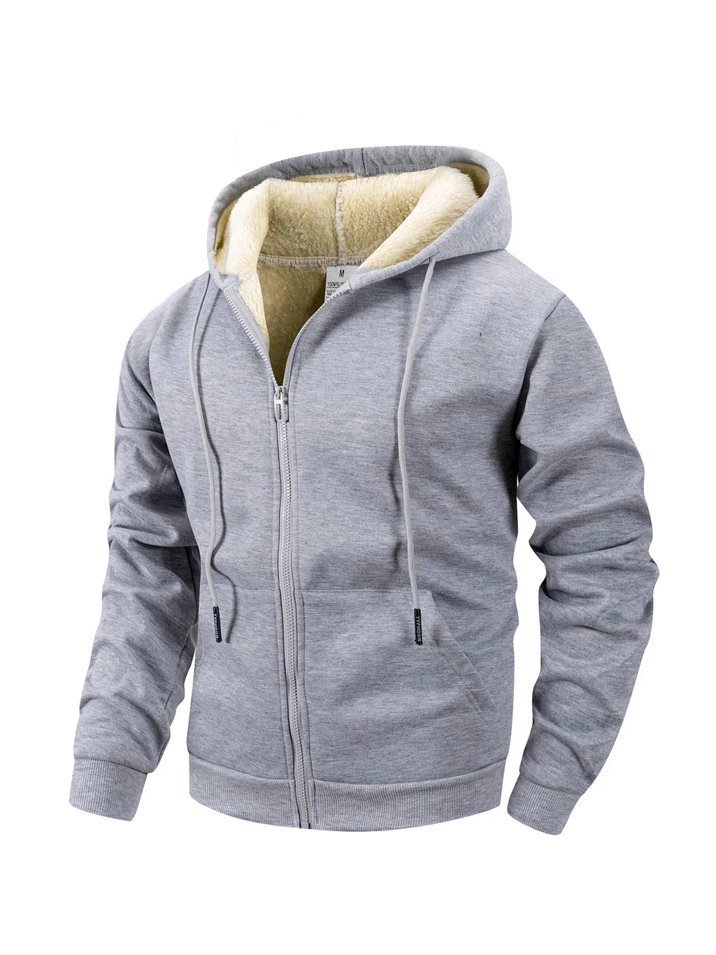 Thick Fleece Hooded Jacket