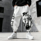 One Piece Luffy Sweatpants: Y2K Anime Gym Joggers