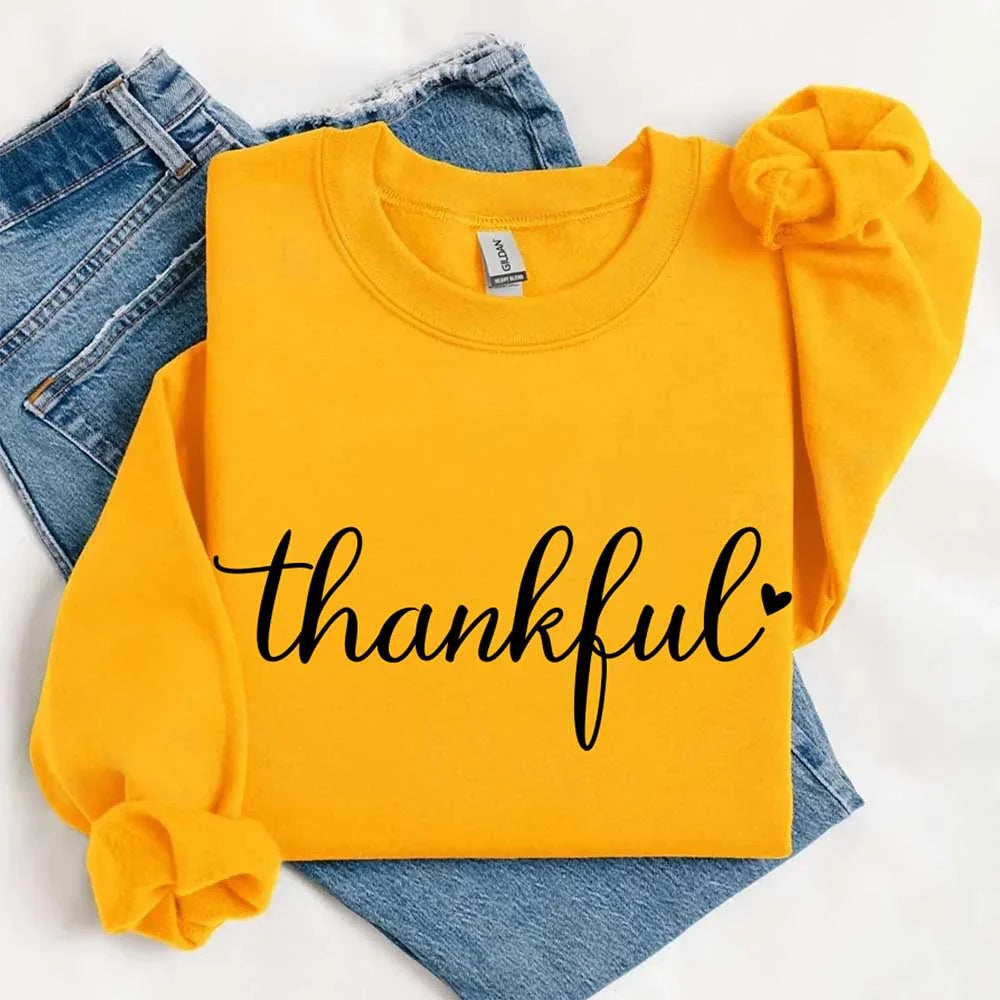 Thankful Fleece Crewneck Sweatshirt