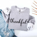 Thankful Fleece Crewneck Sweatshirt