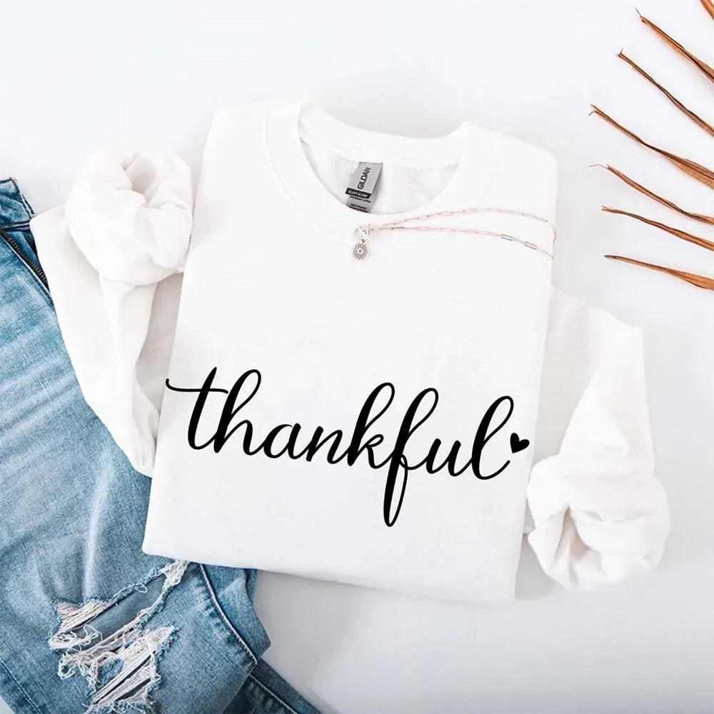Thankful Fleece Crewneck Sweatshirt