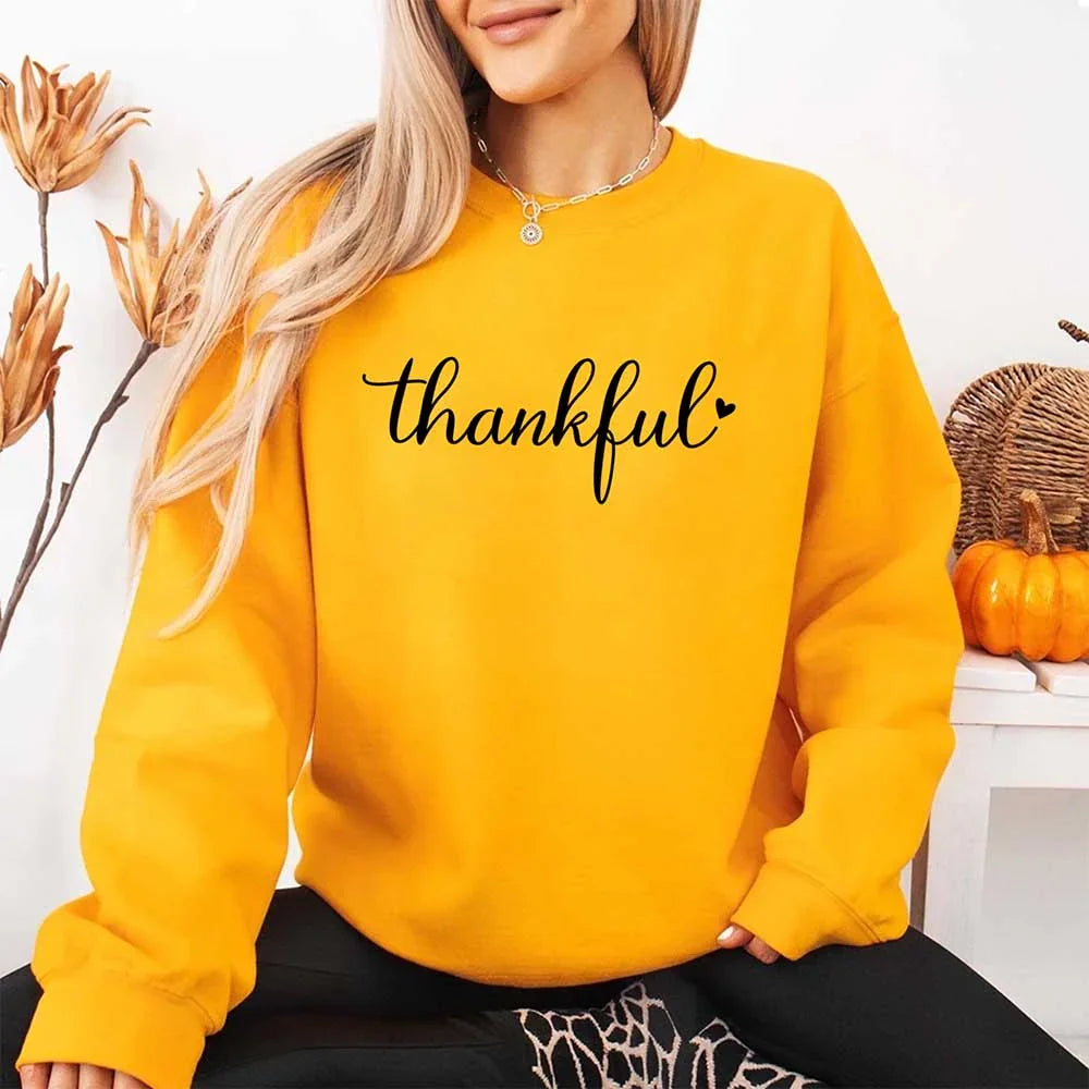Thankful Fleece Crewneck Sweatshirt