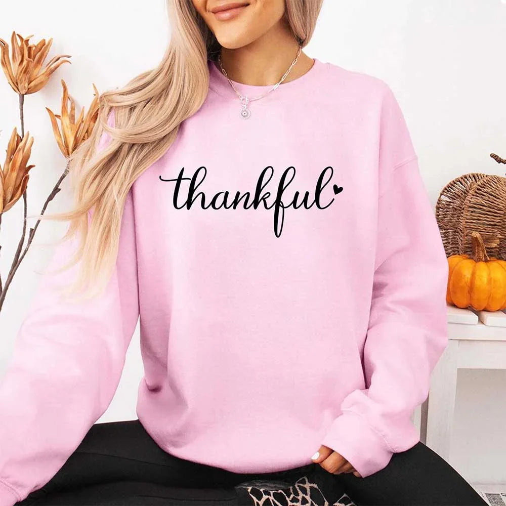 Thankful Fleece Crewneck Sweatshirt