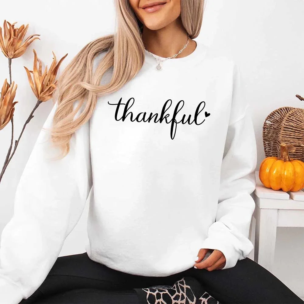 Thankful Fleece Crewneck Sweatshirt