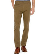 Olive Stretch Slim Fit Trousers