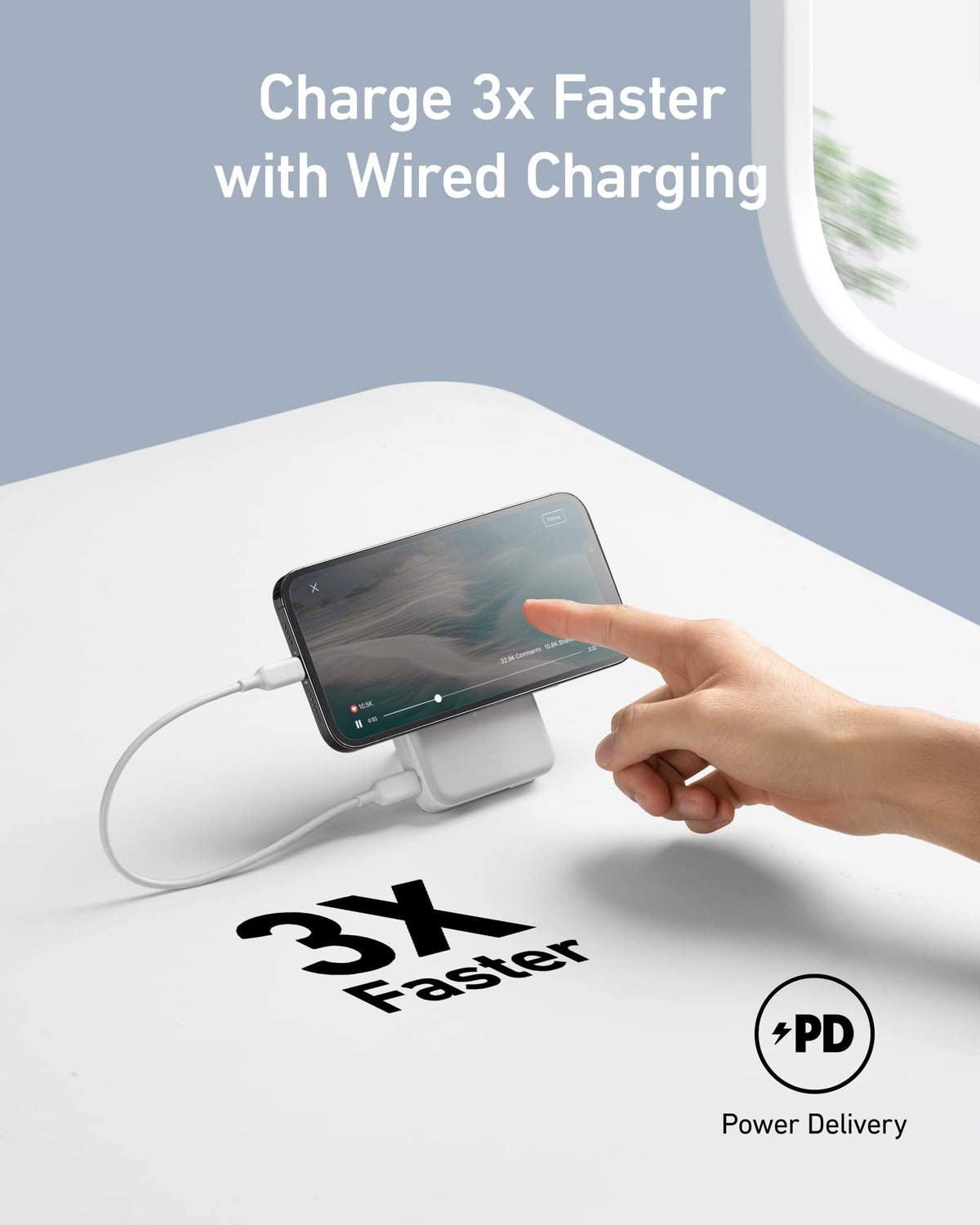 10000mAh Magnetic Battery Pack