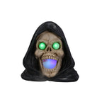 Halloween Grim Reaper Skull Statue with LED Light