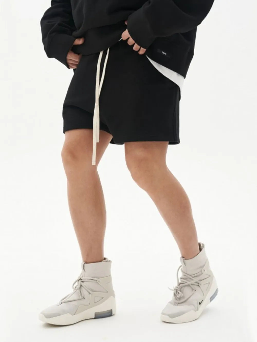 Plus Size Cotton Drawstring Shorts