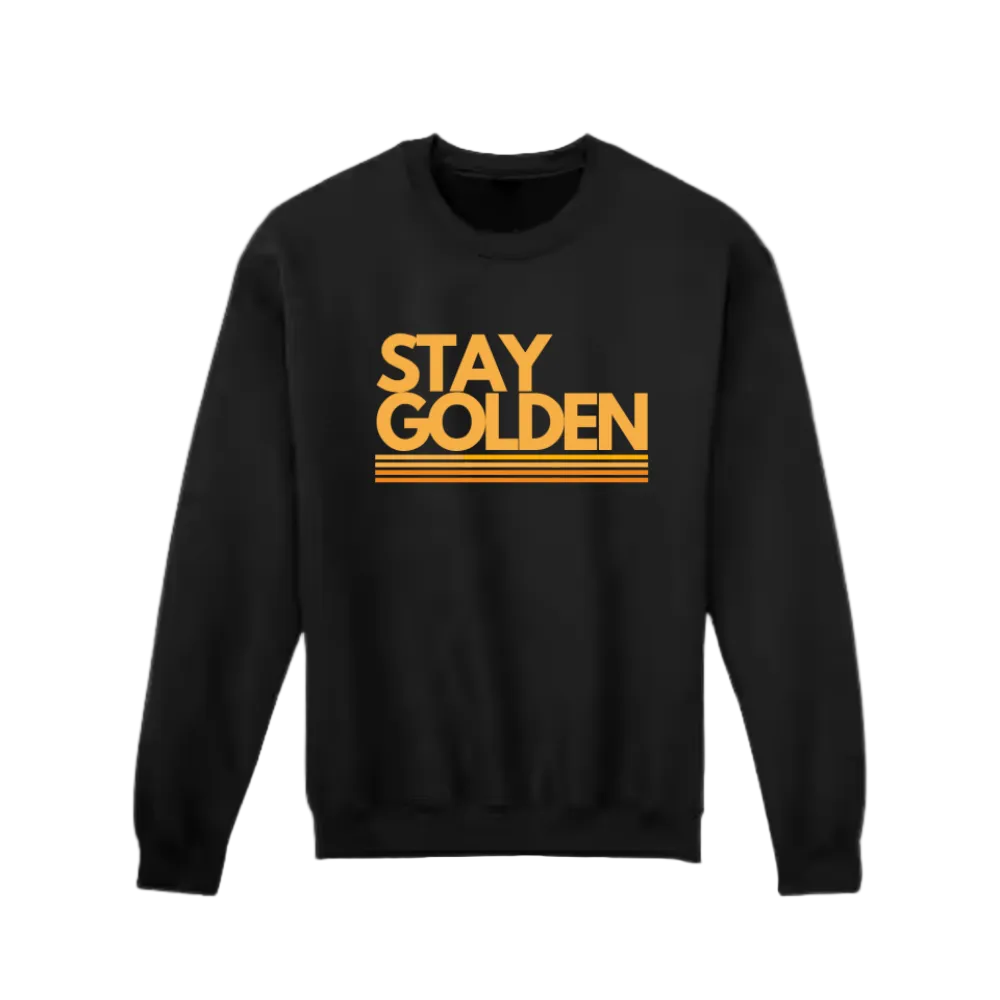 Stay Golden Oversized Crew Sweatshirt