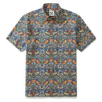 Strawberry Thief Cotton Hawaiian Shirt