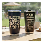 Best Dad Ever Tumbler 20oz Stainless Steel Father's Day Gift