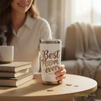 Best Mom Ever 20oz Tumbler Gift Set for Mother's Day & Birthday