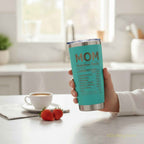Best Mom Ever 20oz Tumbler Gift Set for Mother's Day & Birthday