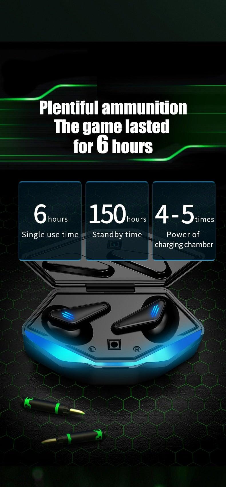 Bluetooth 5.0 Sport Gaming Earbuds