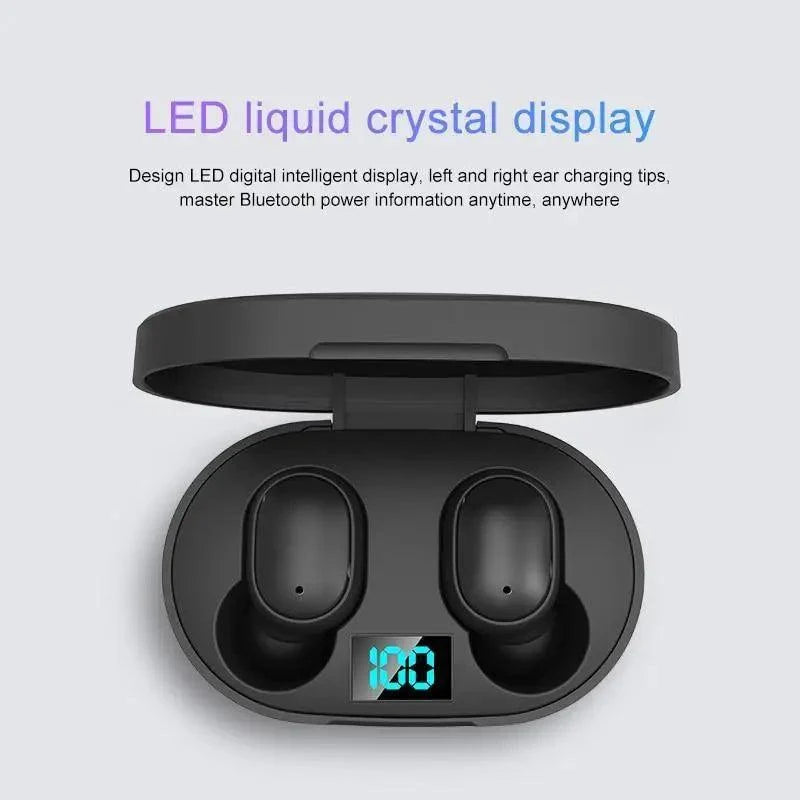Bluetooth 5.0 LED Display Earbuds