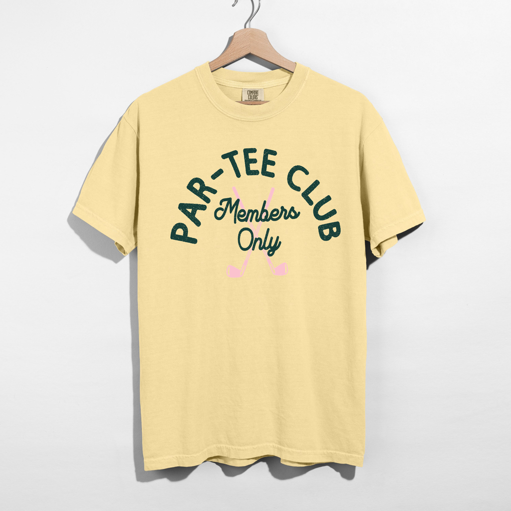 Par-Tee Club Members Only Golf Shirt