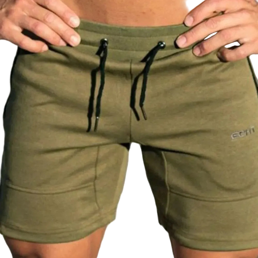 Plus Size Drawstring Shorts