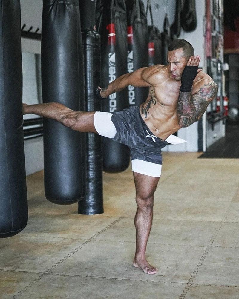 Camo 2-in-1 Running Shorts