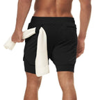 Camo 2-in-1 Running Shorts