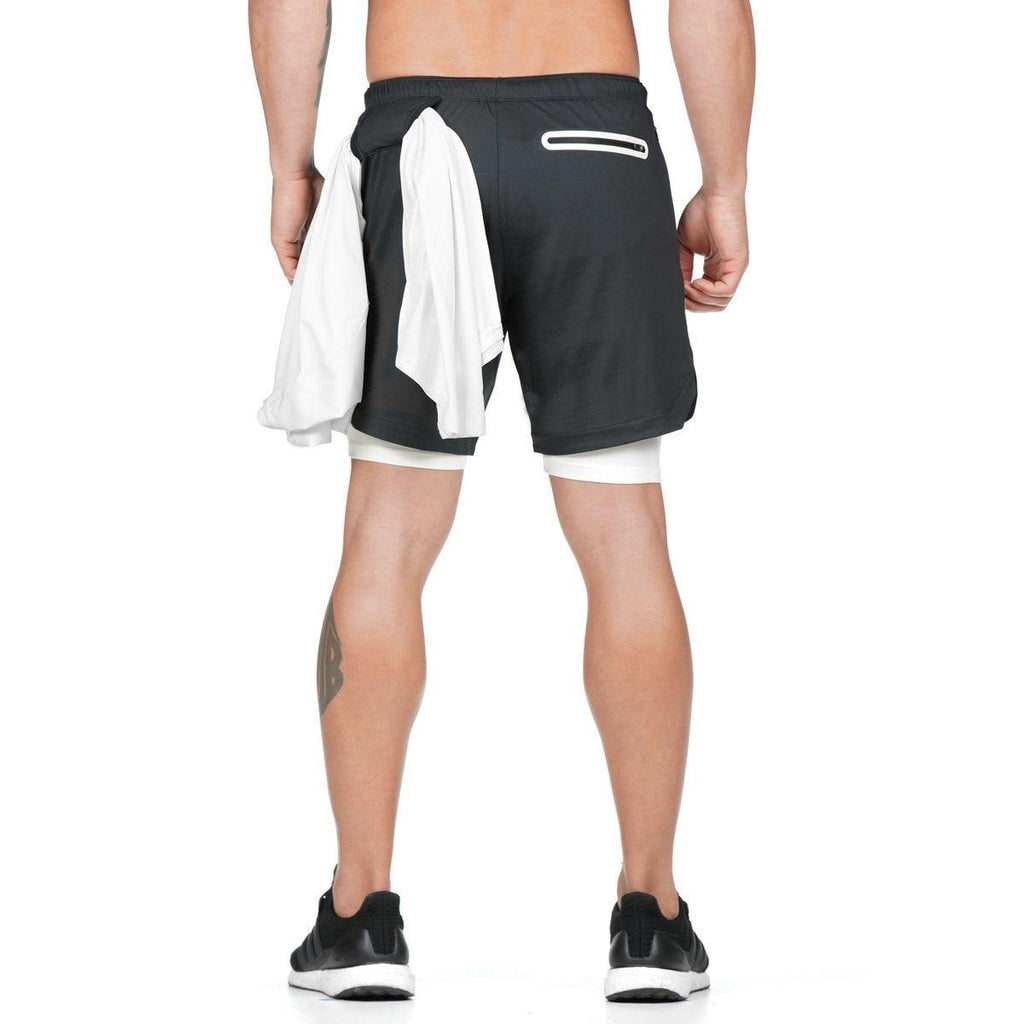Camo 2-in-1 Running Shorts