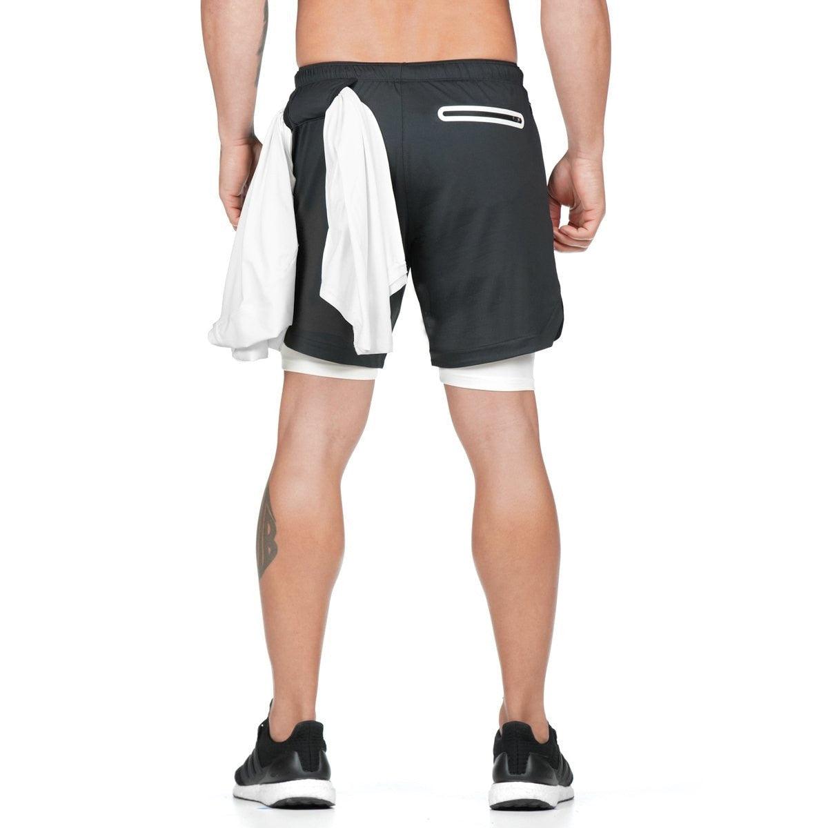Camo 2-in-1 Running Shorts