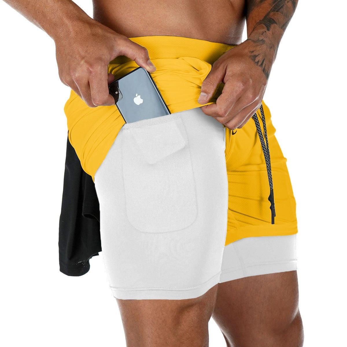 Camo 2-in-1 Running Shorts