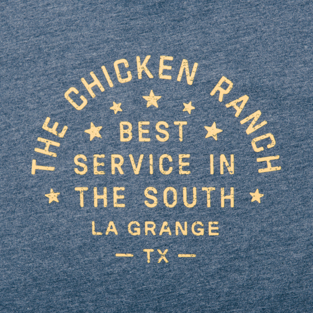 Chicken Ranch Navy Graphic T-Shirt