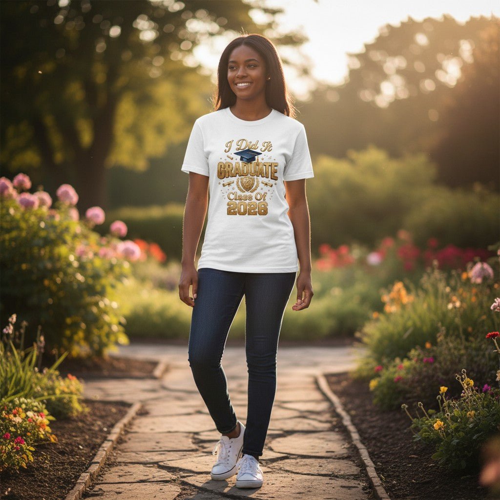 Class Of 2026 Graduate Graphic T-Shirt