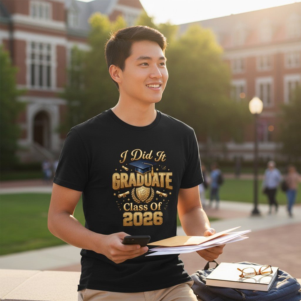 Class Of 2026 Graduate Graphic T-Shirt