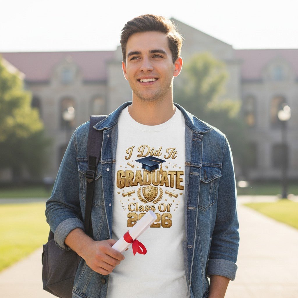 Class Of 2026 Graduate Graphic T-Shirt