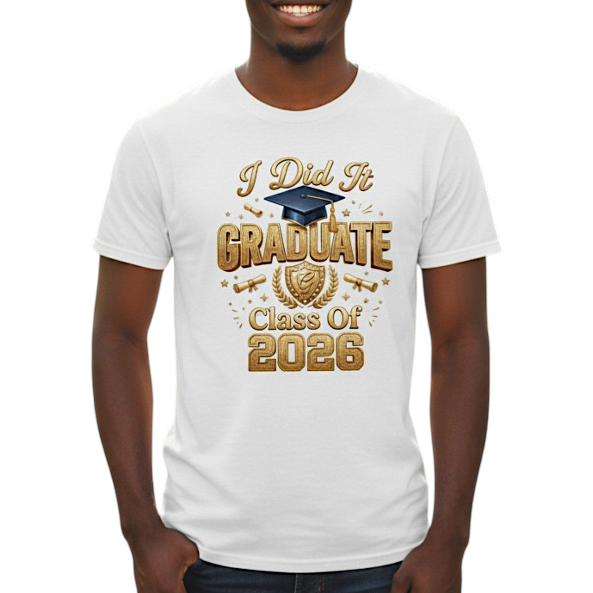 Class Of 2026 Graduate Graphic T-Shirt