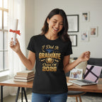 Class Of 2026 Graduate Graphic T-Shirt