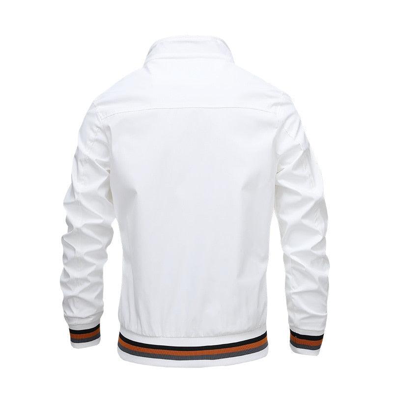 Lightweight Solid Color Windbreaker