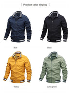Lightweight Solid Color Windbreaker