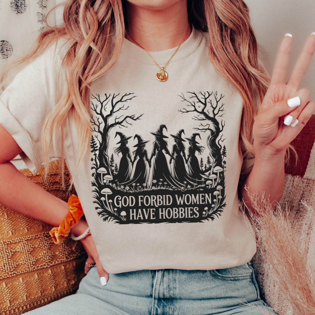 A Woman With Hobbies Sweatshirt