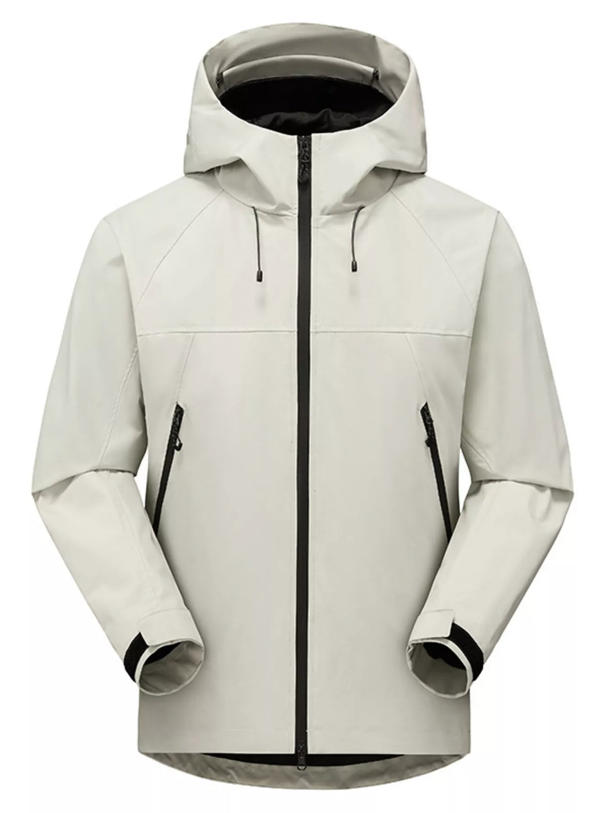 Men's Full Size Waterproof Hooded Zip Up Jacket Plus Size