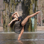 Contemporary High-Low Ballet Wrap Skirt