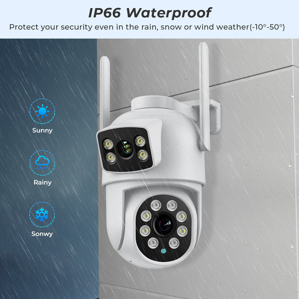 600W Dual-Screen Night Vision Camera