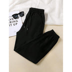 Relaxed-fit Jogger Sweatpants Trendy And Versatile Long Pants